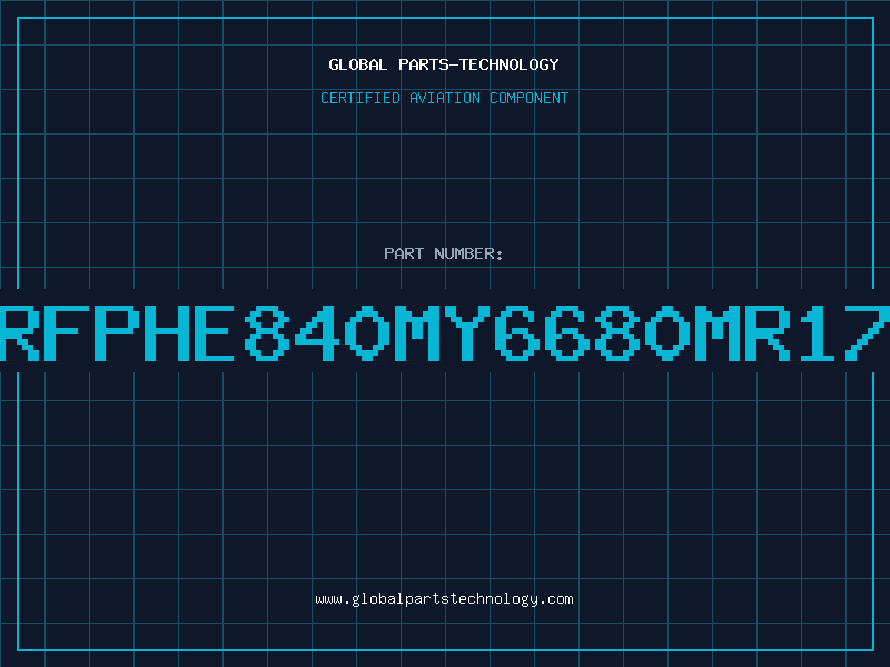 Aviation Part RFPHE840MY6680MR17