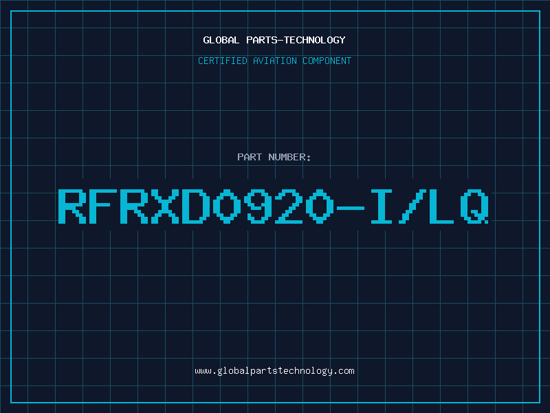 Aviation Part RFRXD0920-I/LQ