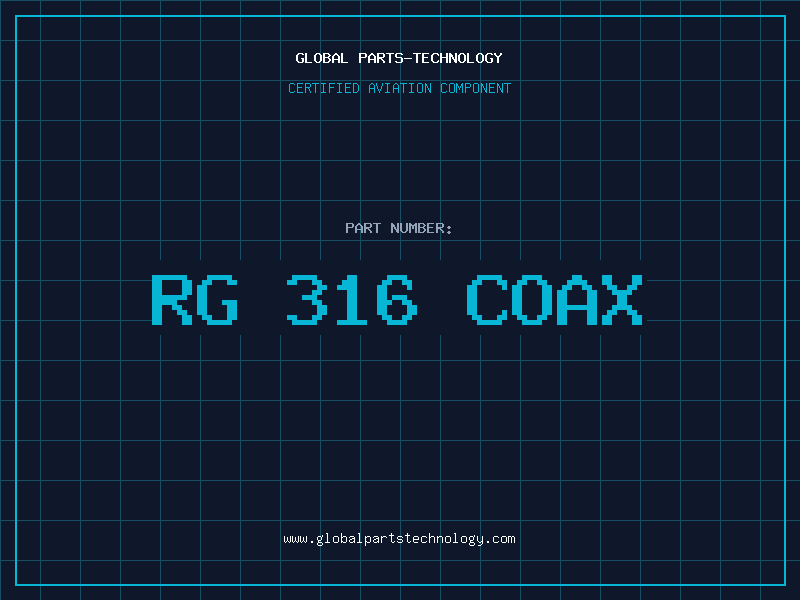 Aviation Part RG 316 COAX