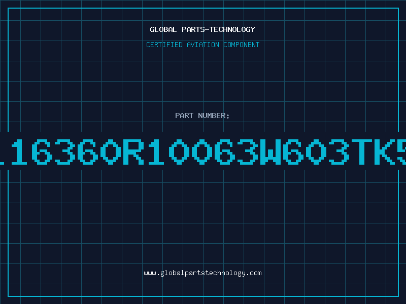 Aviation Part RGC116360R10063W603TK50RO