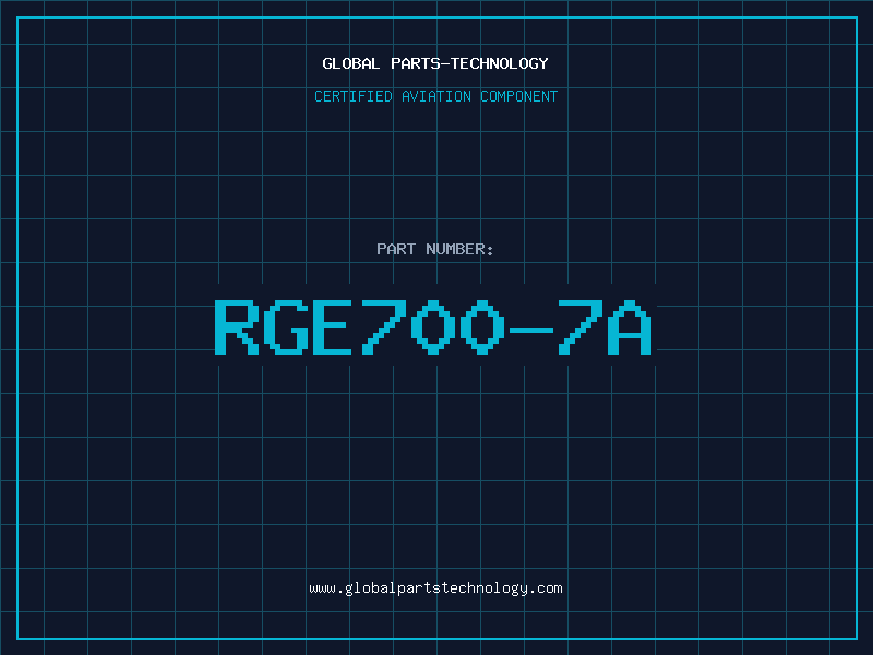 Aviation Part RGE700-7A