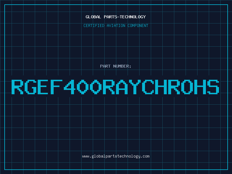 Aviation Part RGEF400RAYCHROHS