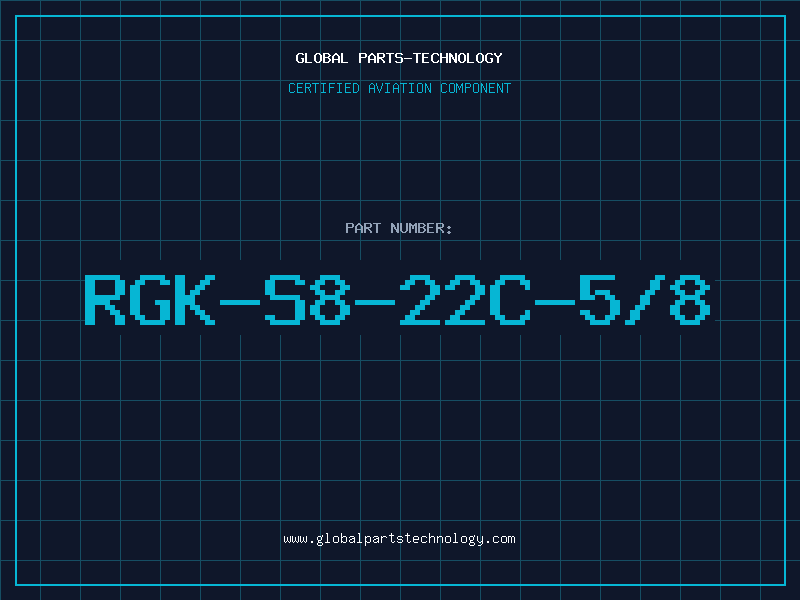 Aviation Part RGK-S8-22C-5/8