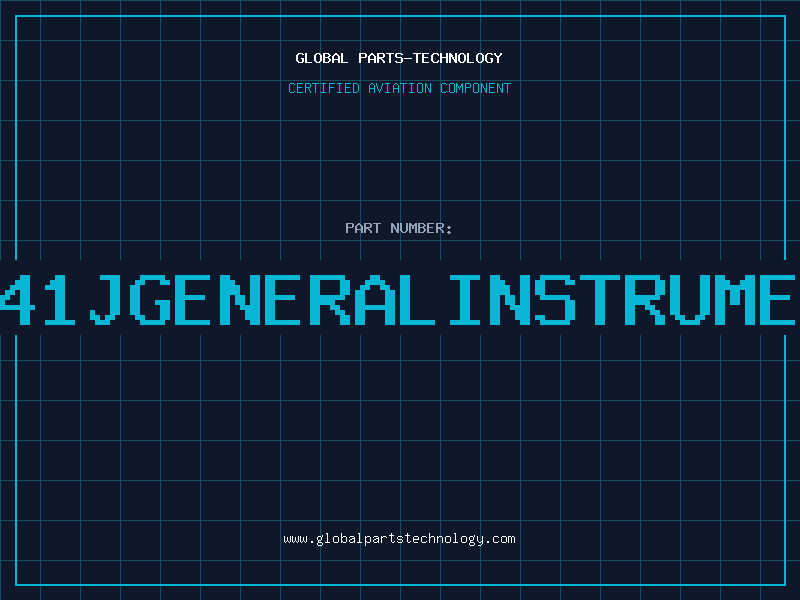 Aviation Part RGL41JGeneralInstruments