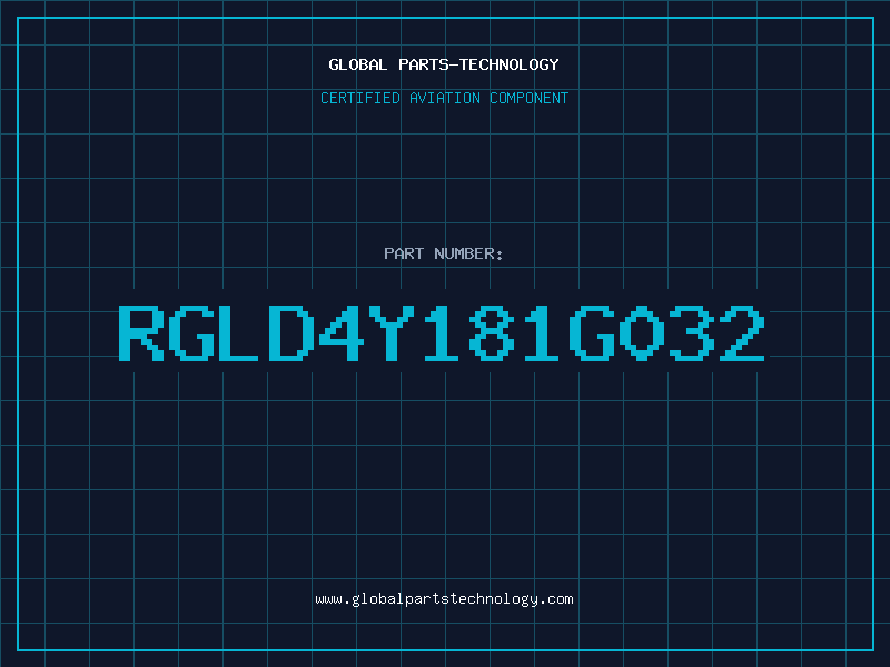 Aviation Part RGLD4Y181G032