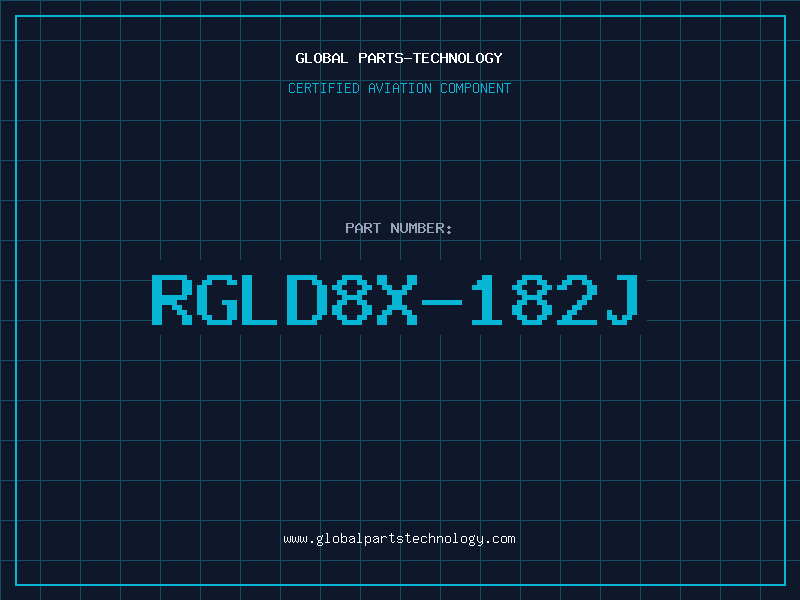 Aviation Part RGLD8X-182J