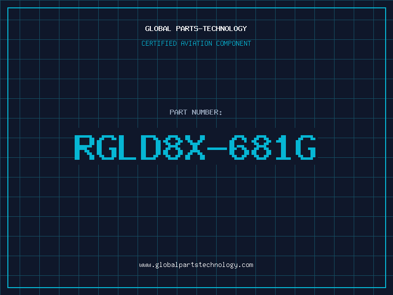 Aviation Part RGLD8X-681G