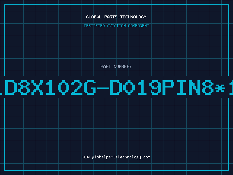 Aviation Part RGLD8X102G-D019PIN8*1K2