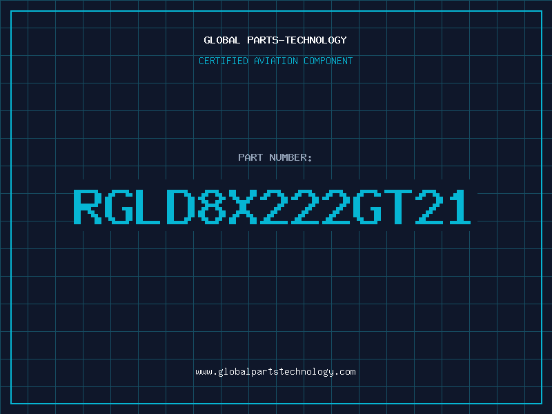 Aviation Part RGLD8X222GT21