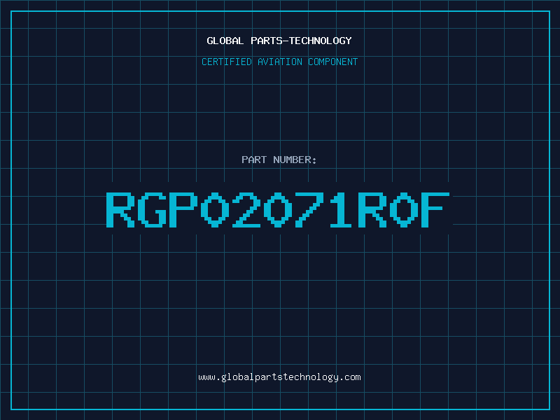 Aviation Part RGP02071R0F