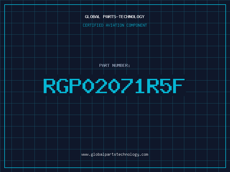 Aviation Part RGP02071R5F