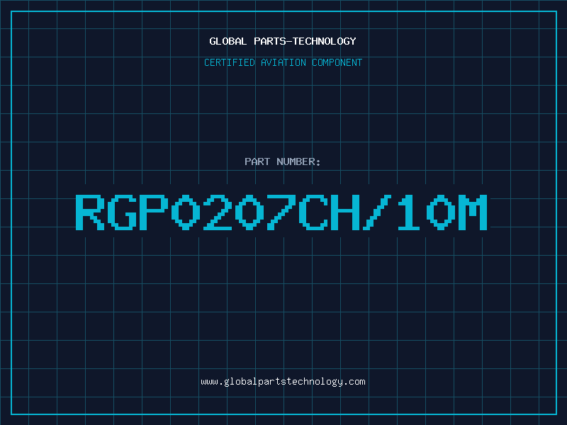 Aviation Part RGP0207CH/10M