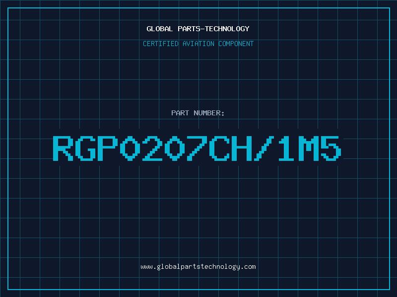 Aviation Part RGP0207CH/1M5