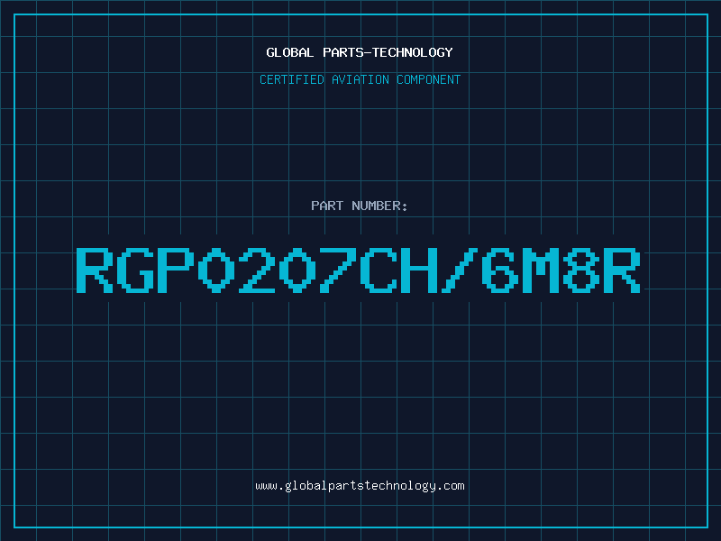 Aviation Part RGP0207CH/6M8R