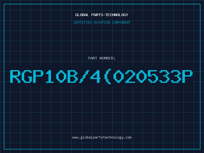 Aviation Part RGP10B/4(020533P