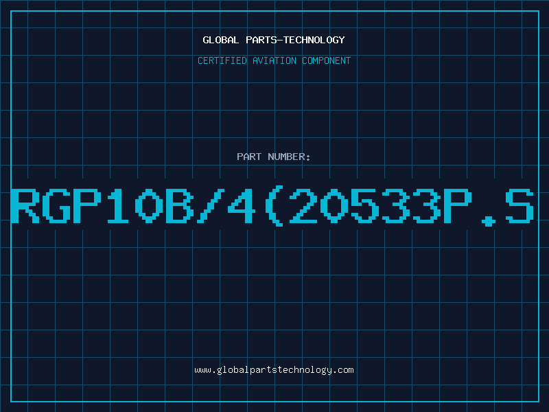 Aviation Part RGP10B/4(20533P.S