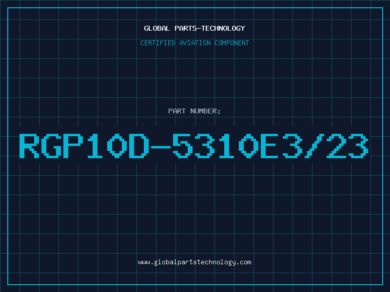 Aviation Part RGP10D-5310E3/23