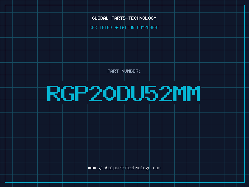 Aviation Part RGP20DU52MM