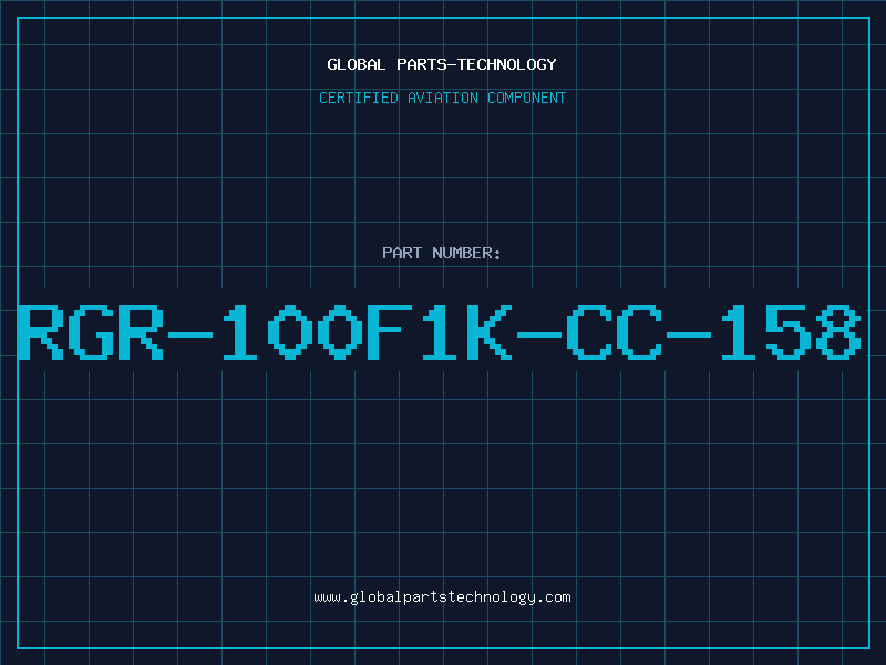 Aviation Part RGR-100F1K-CC-158