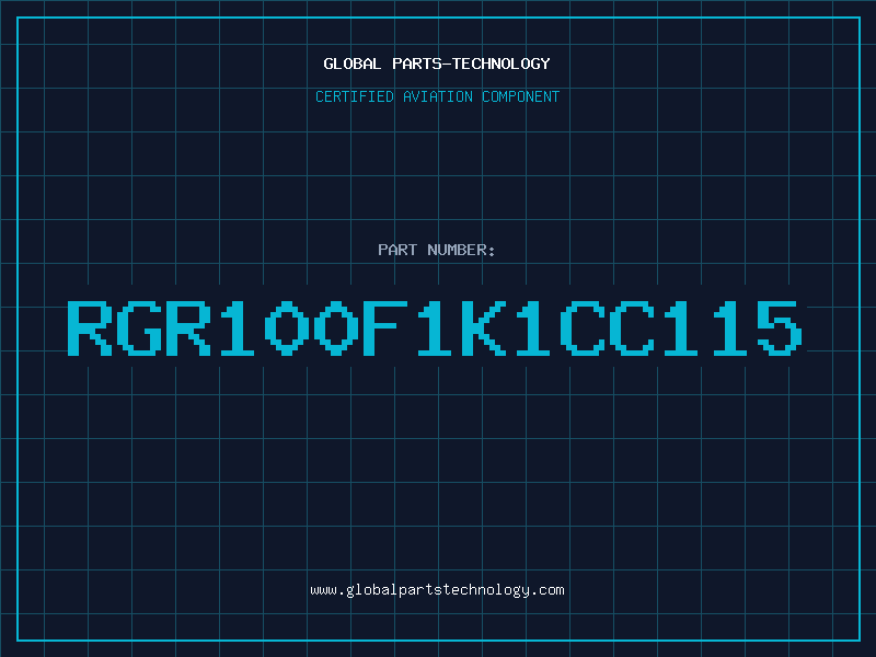 Aviation Part RGR100F1K1CC115