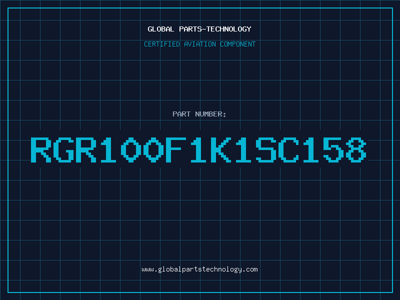 Aviation Part RGR100F1K1SC158