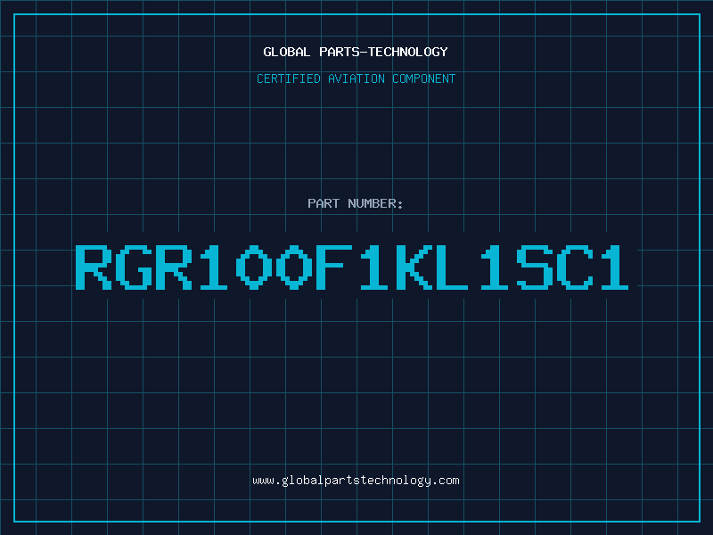 Aviation Part RGR100F1KL1SC1