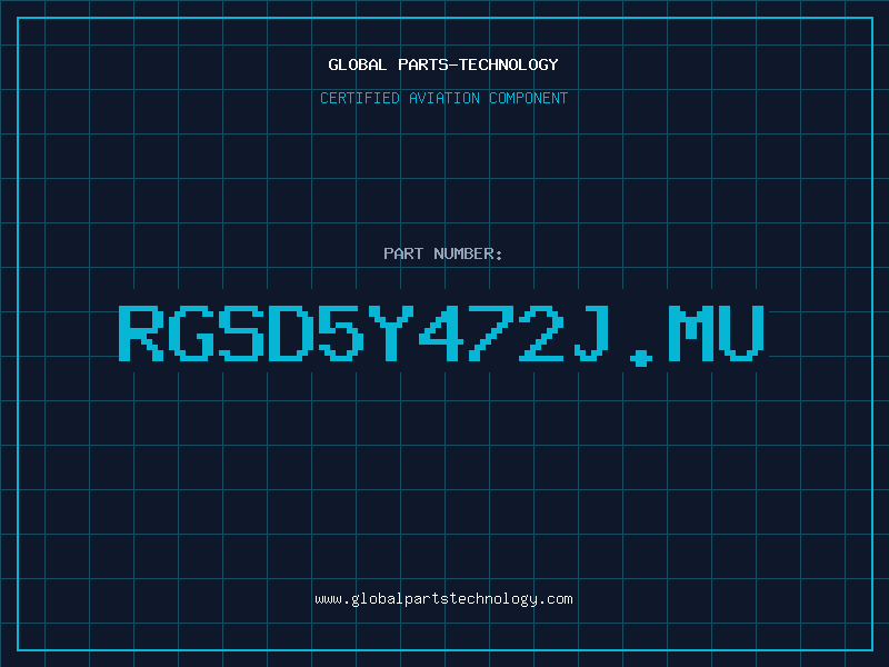 Aviation Part RGSD5Y472J.MU