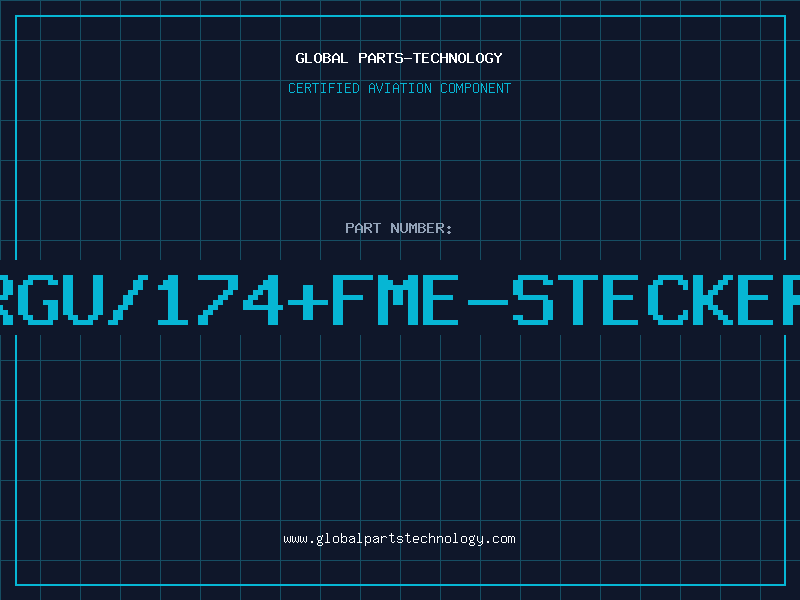 Aviation Part RGU/174+FME-Stecker
