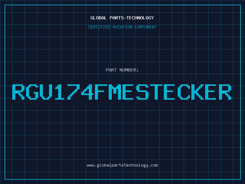 Aviation Part RGU174FMEStecker
