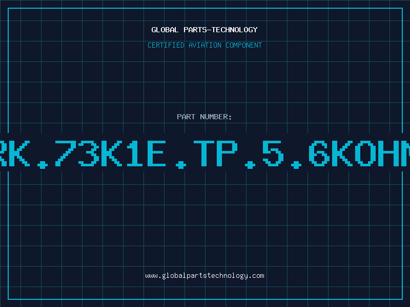 Aviation Part RK.73K1E.TP.5.6KOHM