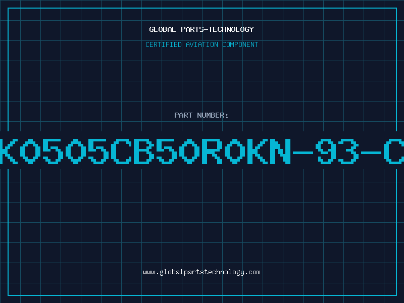 Aviation Part RK0505CB50R0KN-93-CE