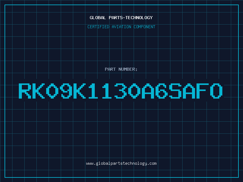 Aviation Part RK09K1130A6SAFO
