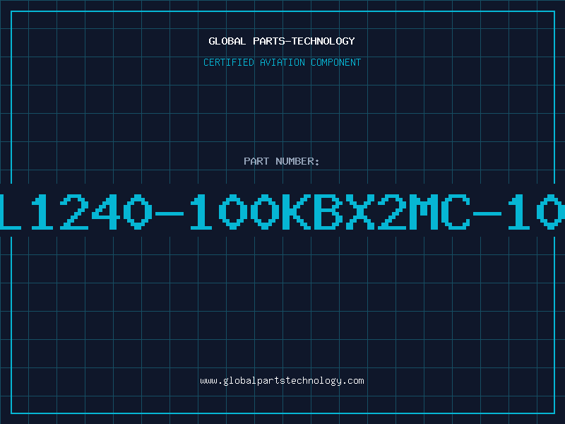 Aviation Part RK09L1240-100KBX2MC-103B3P