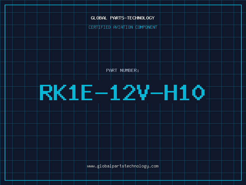 Aviation Part RK1E-12V-H10