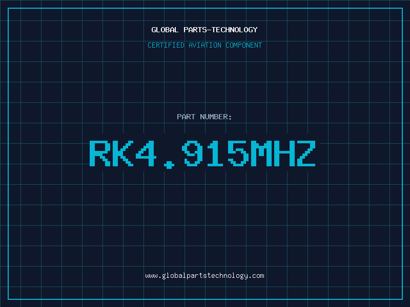 Aviation Part RK4.915MHZ