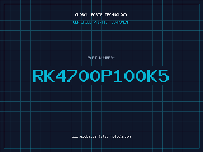 Aviation Part RK4700P100K5