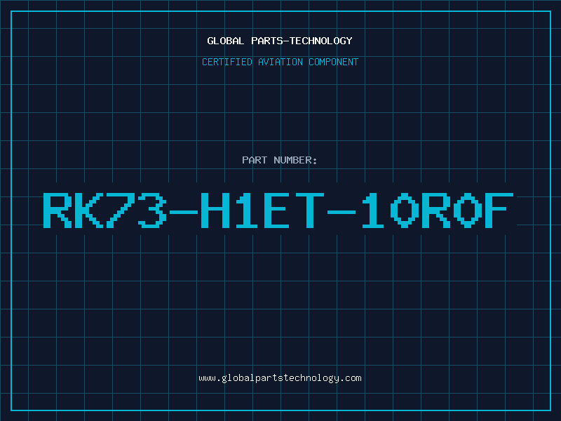 Aviation Part RK73-H1ET-10R0F