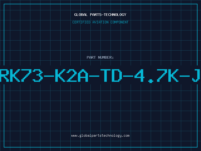 Aviation Part RK73-K2A-TD-4.7K-J