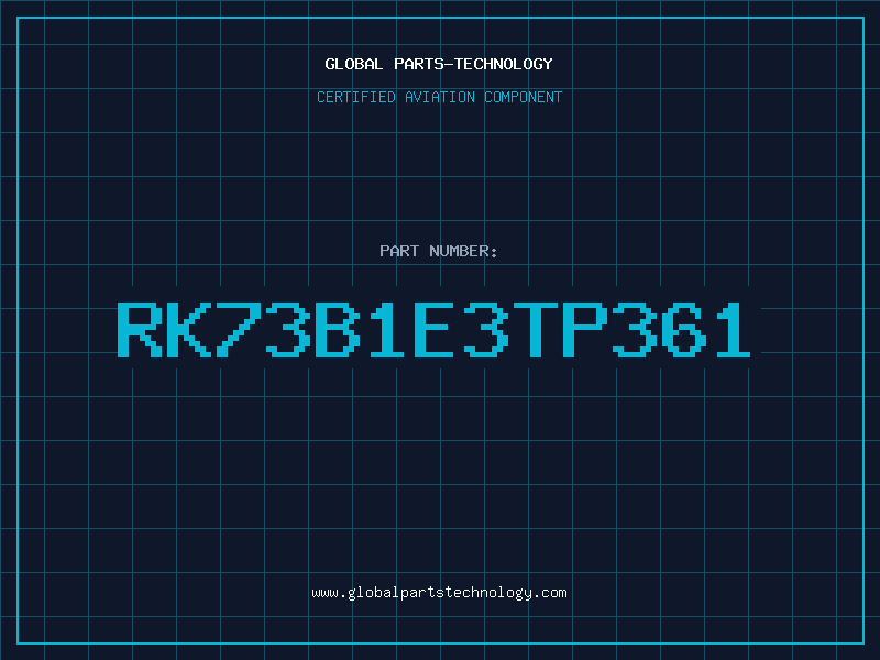 Aviation Part RK73B1E3TP361