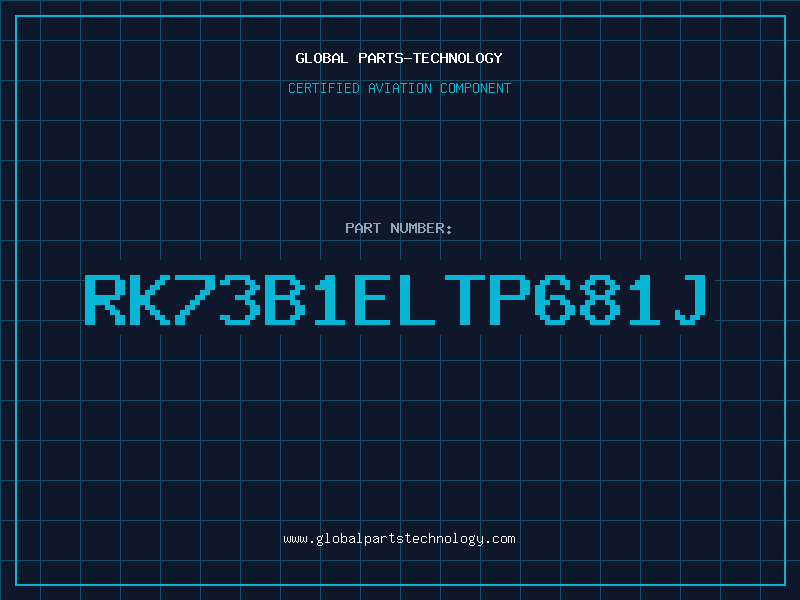 Aviation Part RK73B1ELTP681J