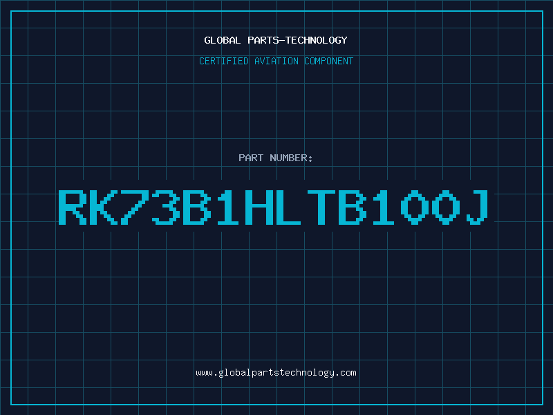 Aviation Part RK73B1HLTB100J