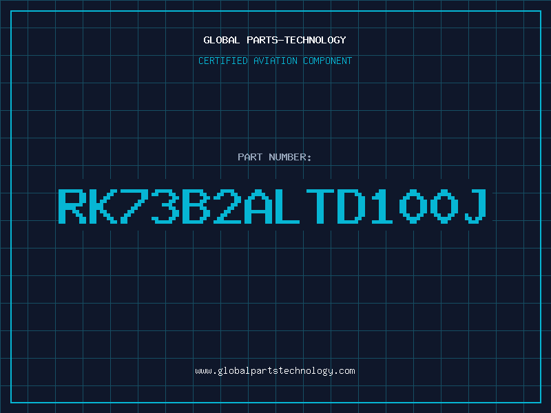 Aviation Part RK73B2ALTD100J