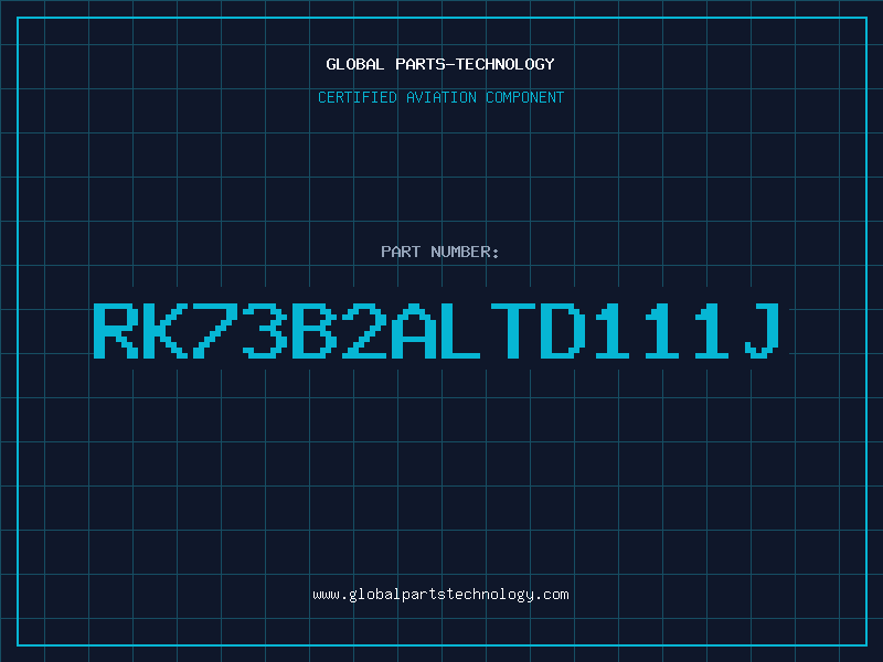 Aviation Part RK73B2ALTD111J