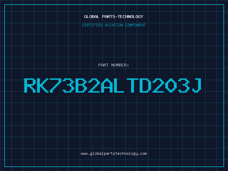 Aviation Part RK73B2ALTD203J