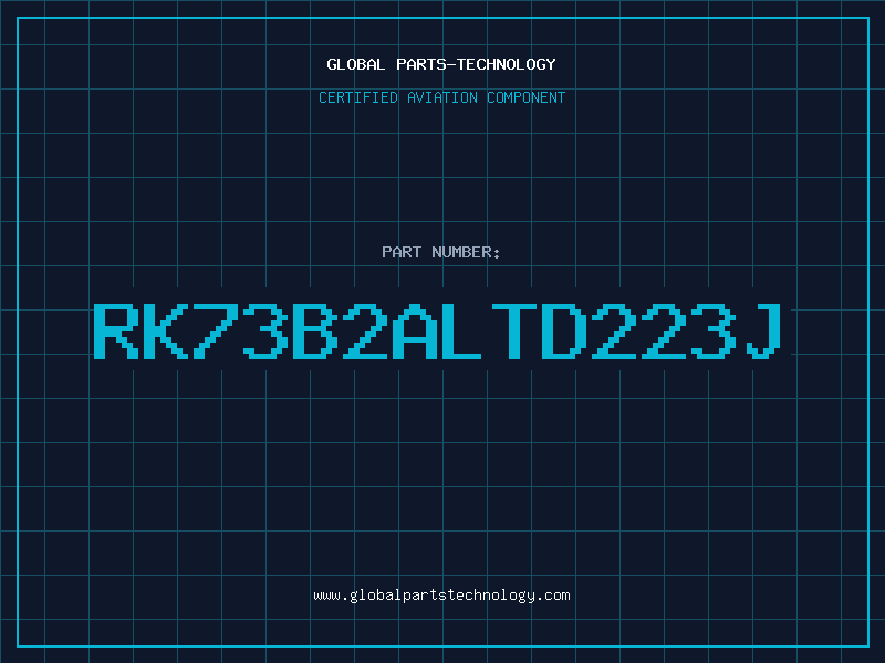Aviation Part RK73B2ALTD223J