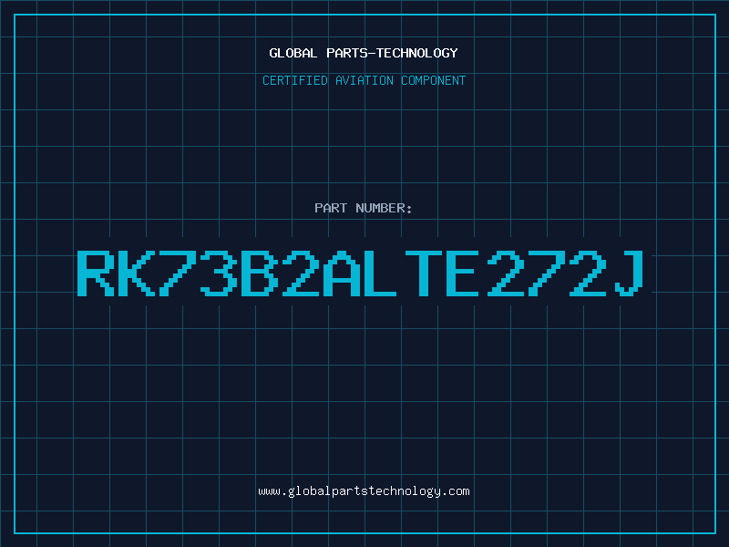 Aviation Part RK73B2ALTE272J