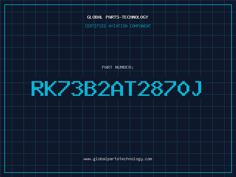 Aviation Part RK73B2AT2870J