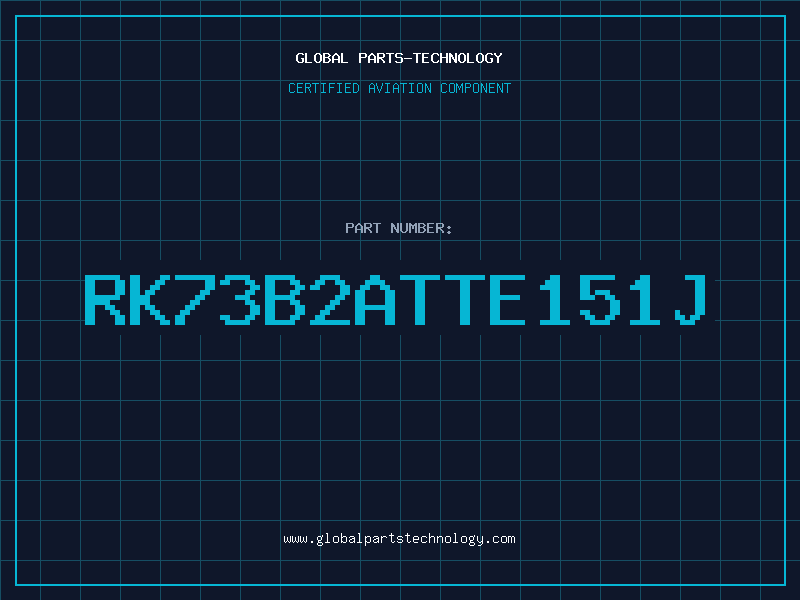 Aviation Part RK73B2ATTE151J