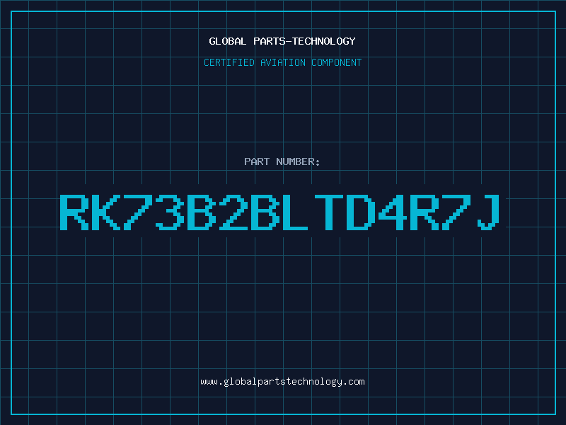 Aviation Part RK73B2BLTD4R7J