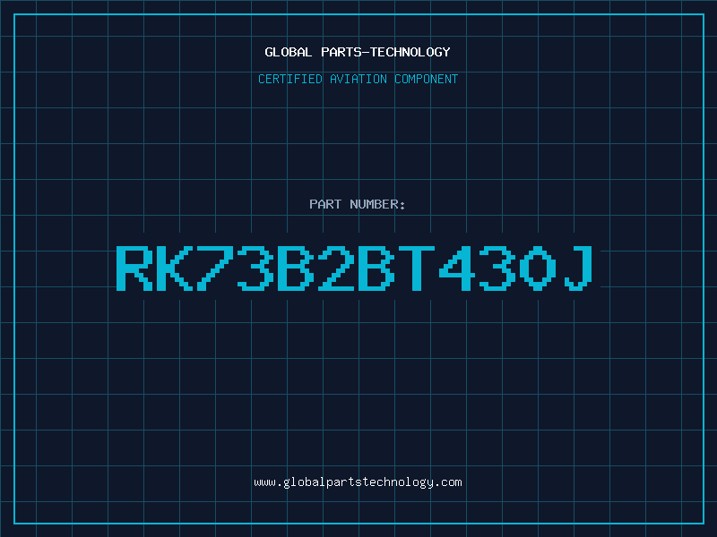 Aviation Part RK73B2BT430J